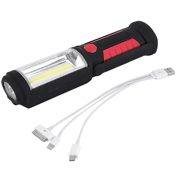 1 LED 1 COB Utomhus Fiskelampa Magnetisk Nödljuslampa