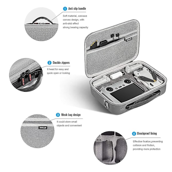 Fit For Mini 3 Pro Bæretaske, Portable Rejsetaske til DJI Mini 3 Drone Tilbehør (mini 3 Pro R