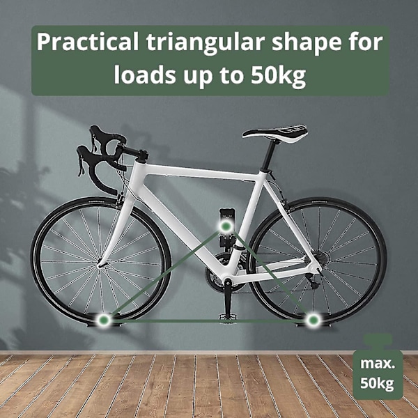 Sykkelveggfeste Sykkellagringstativ Pedal Hengerkrok For Elektrisk