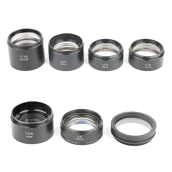 0,3x 0,5x 0,7x Apu Barlow-objektiivi M48mm