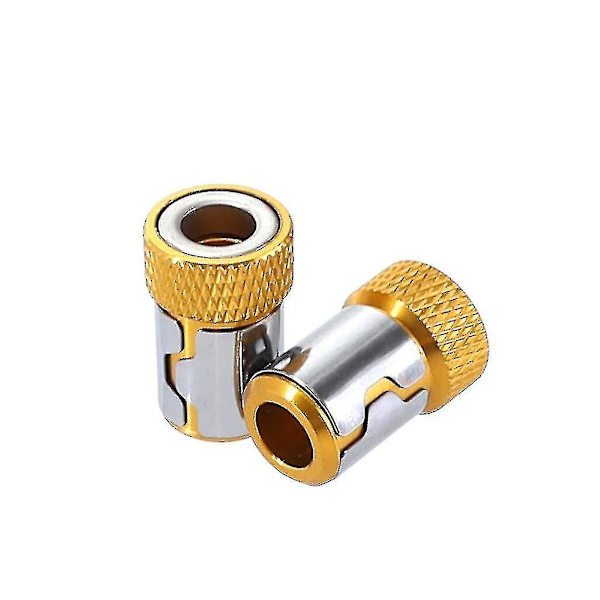 Universaali irrotettava magnetisointirengas magneettinen teräs 6,35 mm:n ruuvimeisselin kärjille