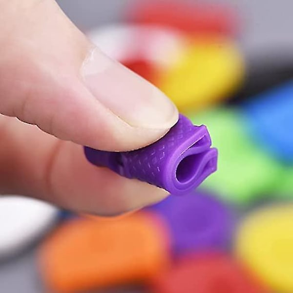 Nøglehætter 32 stk. Nøgleidentifikator Gummi Fleksible Tags