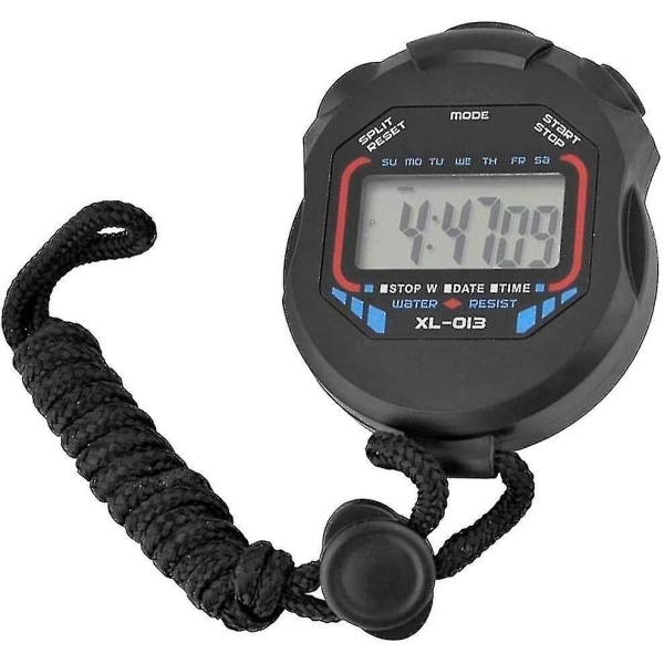 Digital Sports Stopur XL-013 Sort Multifunktionel