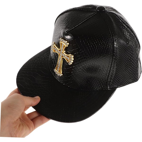 Trendikäs Risti-symboli Baseball-lippis Muodikas Kuvio Pu Hattu Ulkoiluun