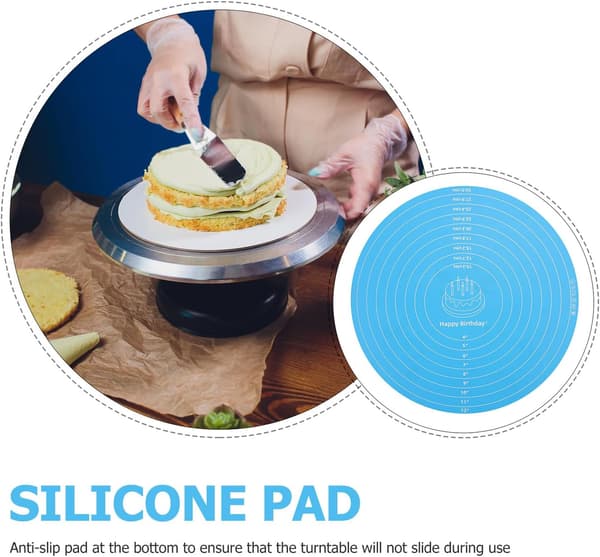 Non-Stick Bageplade Silikone Dejmåtte 11,8x15,7 tommer Rektangulær Silikone