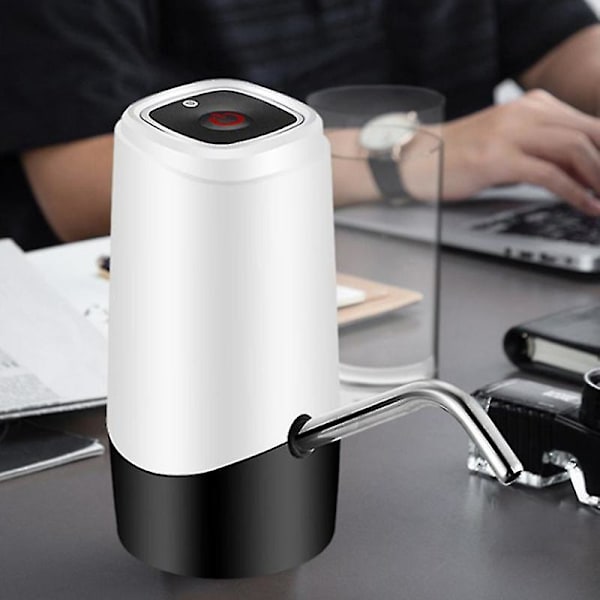 Automatisk Elektrisk Vattenpump USB Hushållsuttag Kranverktyg Svart