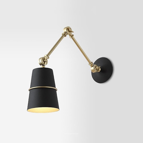 Landlig Nordisk Stil Svingarm Lampe Stue Kontor Jern
