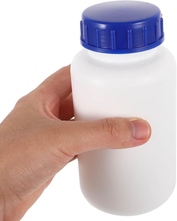 3st 500ml Reagensflaskor Laboratorieprovflaskor Förtjockade Förseglade