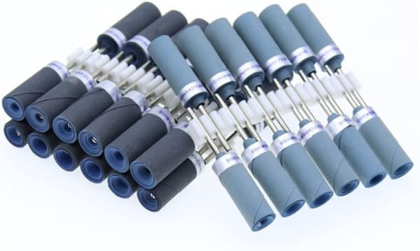 10 stk Sandpapir Slipepinne 2,35 mm 800 Korning Solid Poleringssandpapir Buffingpinne