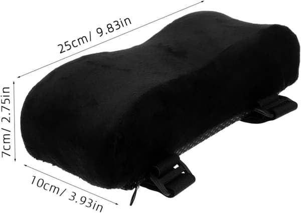 2 stk. armlensputer for stol, albuestøtteputer for kontorstol, armstøttepute
