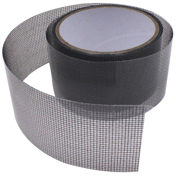 Højstyrke Selvklæbende glasfiberklud Mesh Tape Stof Roll1roll-grå