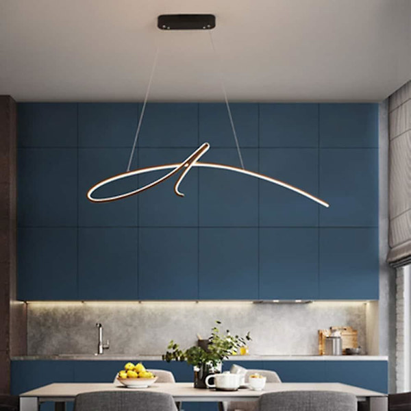 LED-Pendellampe Moderne Ø 95 cm Enkelt Lysekrone Dæmpbar