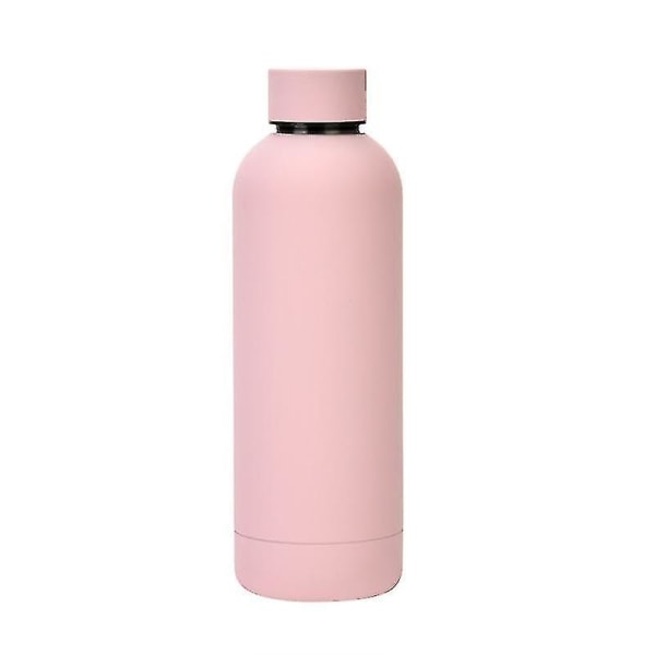 Vandflasker Rustfrit Stål Termokande Vandflaske Udendørs Sportsgaver1stk-pink