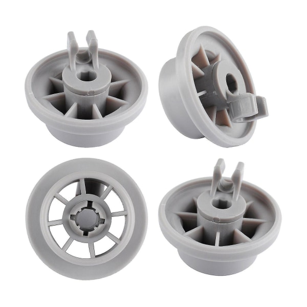 Opvaskemaskine, nedre kurv Hjul til opvaskemaskine tilbehør (4, grå)