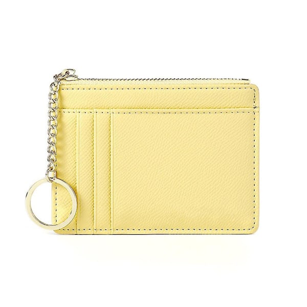Enfärgad case, mininyckelring, liten plånbok