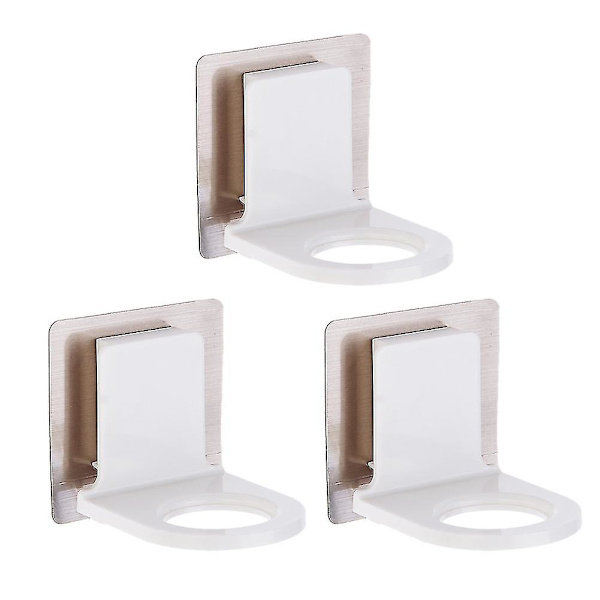 3 stk. Emulsionsopbevaringsstativ Dusgel Flaskeholder Badeværelsestilbehør