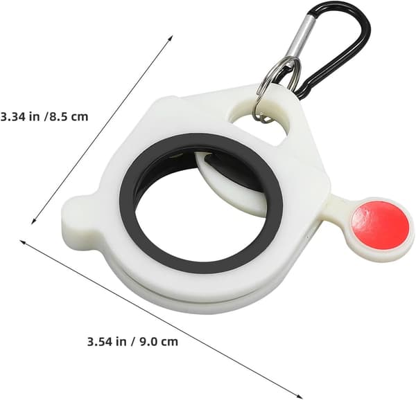 6 stk. Kabelbinder Organizer Boks Bærbar Lysende Kabelbinder Opbevaringsholder