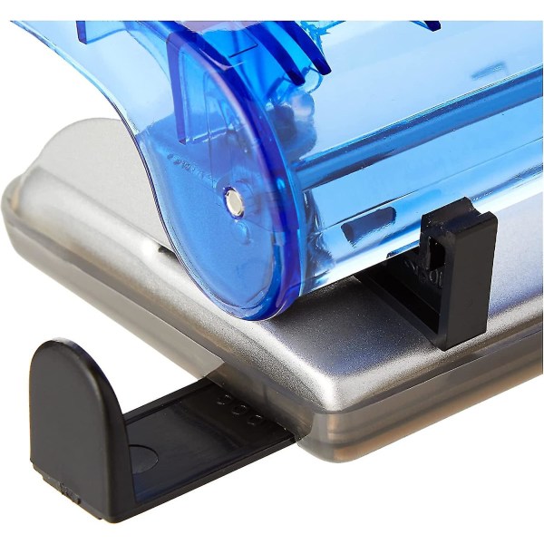 Hullemaskine, 10 ark med formatmarkeringer, transparent, guideark, metal