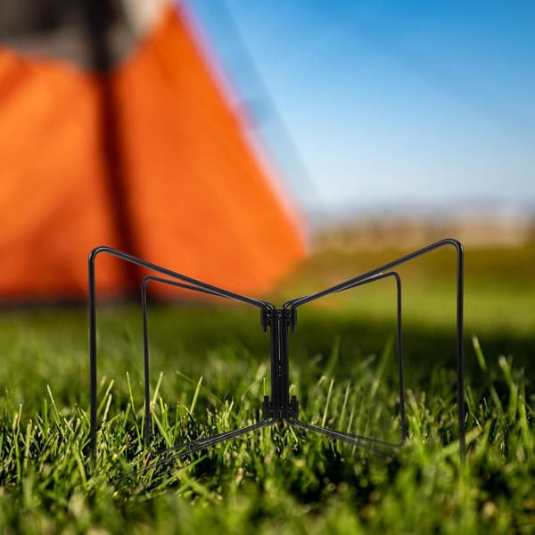 Vikbart kylställ i rostfritt stål för camping, vandring och picknick