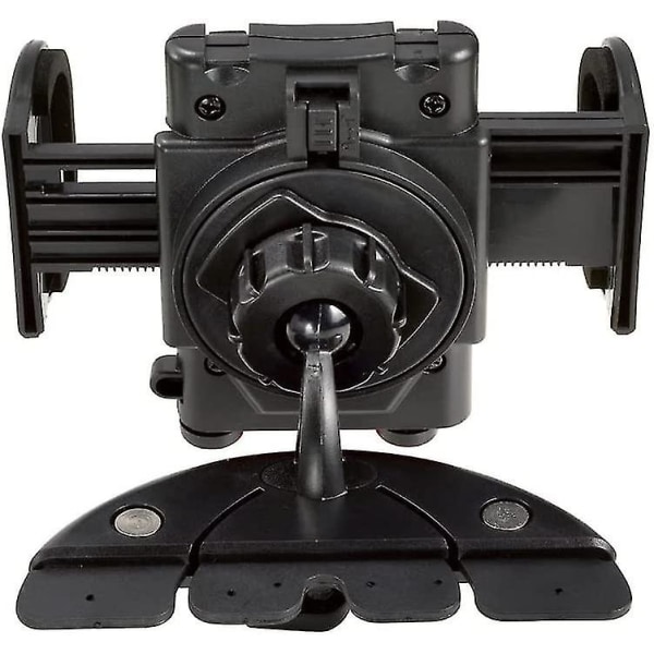 Mobiltelefonholder for bil, universell stativ, klemmefeste, GPS (1 stk, svart)