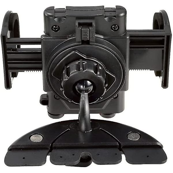 Slot Mobiltelefonholder Til Bil Universal Stativ Cradle Mount GPS (1 stk, sort)