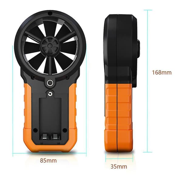 6252A Bærbar Digital Anemometer Vindhastighedstester