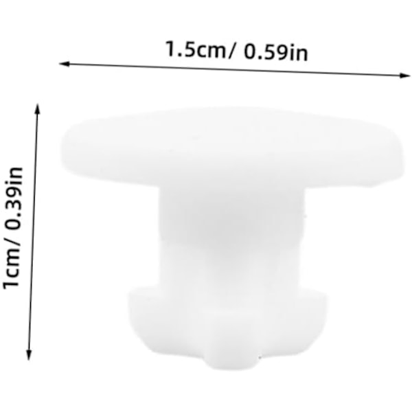 Silikonforseglingsplugger for tetting av PC-er, lufttett stopper for bevaring av friskhet, ventil