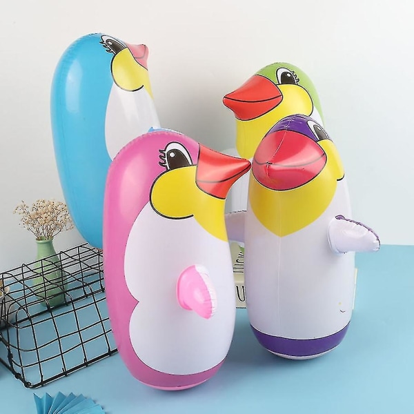 2 størrelser oppblåsbar pingvin strand basseng flyte svømmebasseng Party leke gave-h-yuhao L