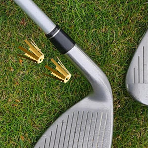 5 stk. messing golfskaftadapter-shims 20 mm blæksprutte universal golfskaftforlængerværktøj