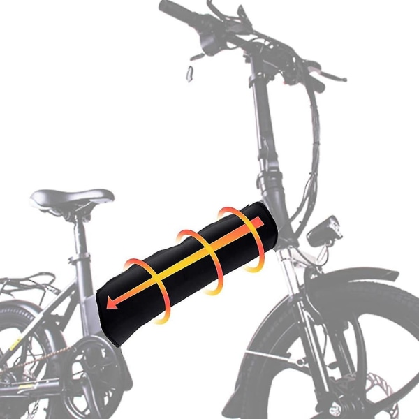 Ebike Battery Protection Cover, E-bike Battery Protection for integrert rammebatteri 30-36cm