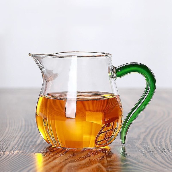Varmebestandig Glas Tekande Filter 350ml Kaffe Mælk