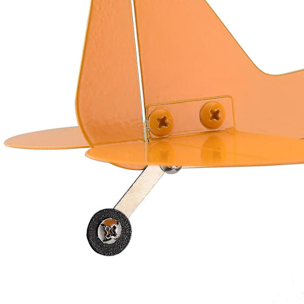 Piper J3 Cub Flyvemaskine Vindfløj Dekoration Piper Cub Kunst Blad Vindmølle Entusiast Fly Vejrhane