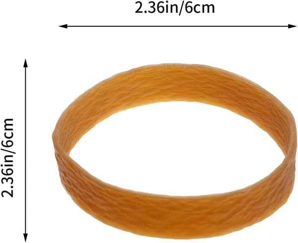 Gummiband för skidbroms 50 st 160 mm omkrets x 10 mm breda elastiska snowboardbromshållare