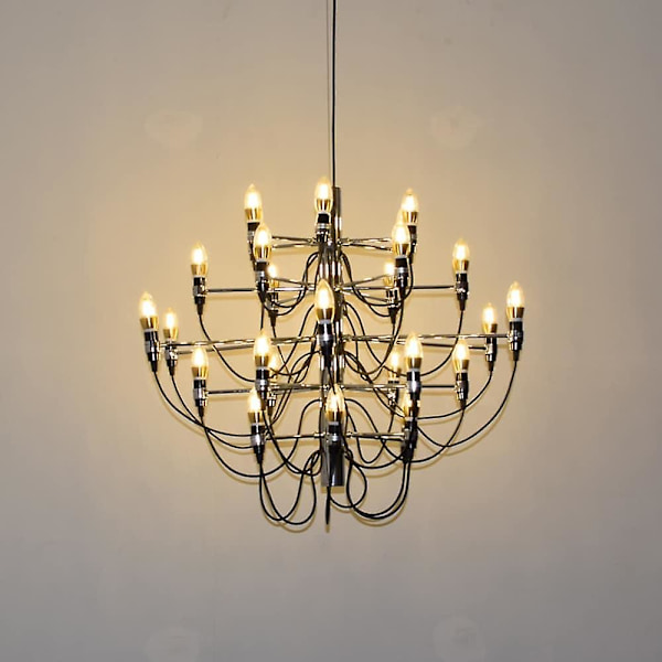 Ecolight™ 30-lampig 85 cm ljuskronalikes metall