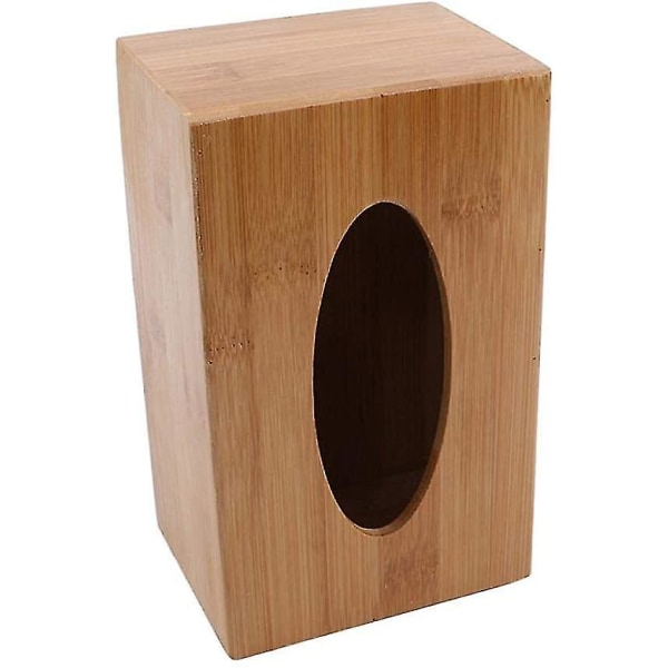 Tyylikäs Bamboo Square Tissue Box -paperirullan säilytyslaatikko