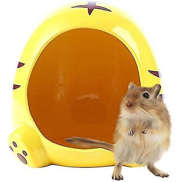 Hamsterhus i Keramik, Søt: Kjølig Porselen Hamsterbur Vaskbart Tegneserie Lite Dyr Skjulested Gerbil Sovested