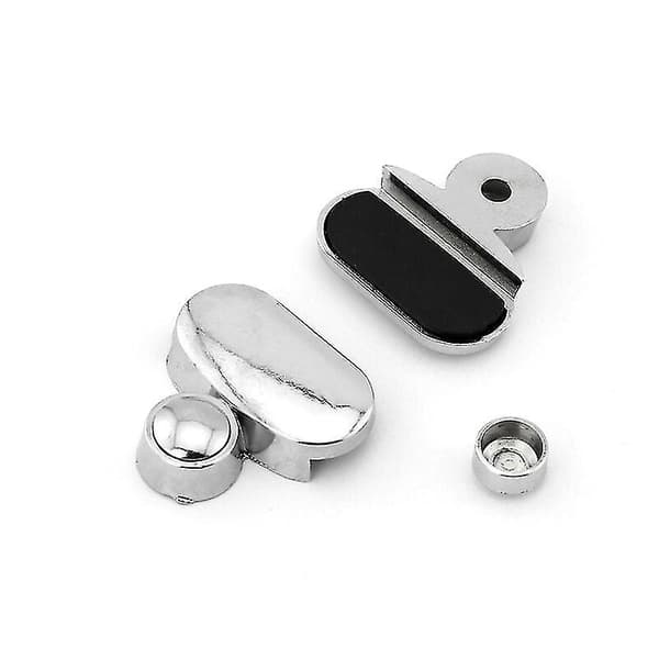 Glas Spegel Fästklämmor Clip - Krom Metallklämmor