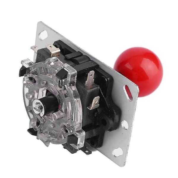 Klassisk 8-vejs Arcade Joystick Rød Bold Udskiftning
