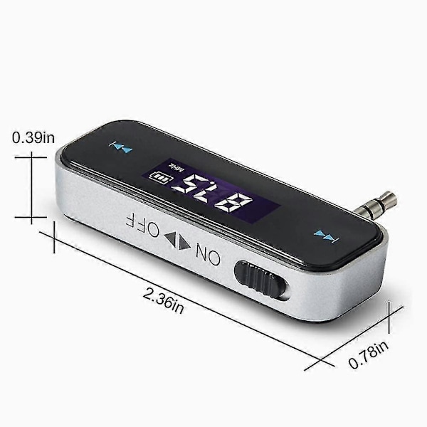 Mini Trådløs FM-sender for bil