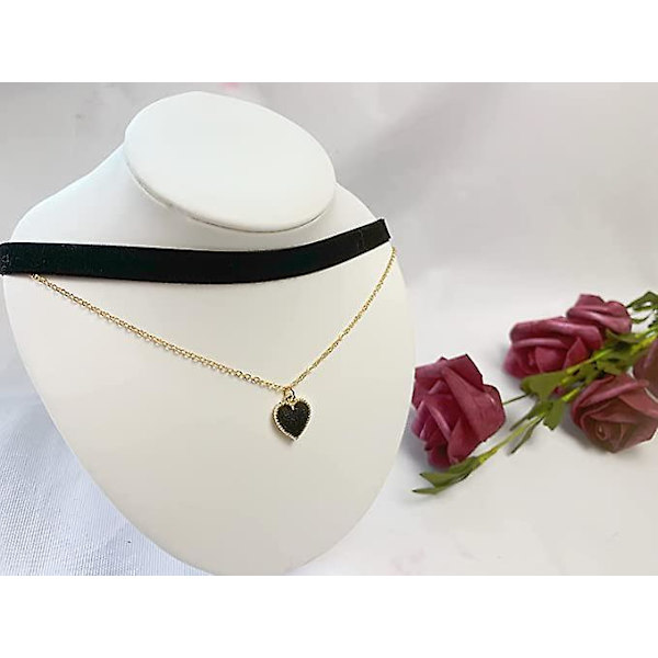 Momocat Halskæde Justerbar Rød Choker Krage Halskæder Til Kvinder Og Piger Chocker Halskæde