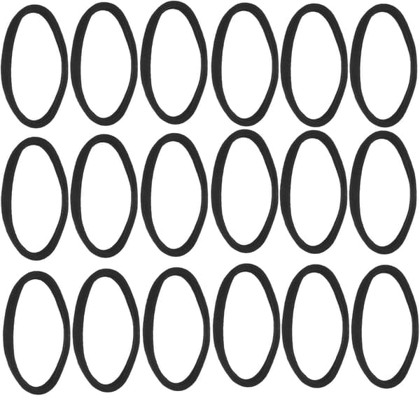96 stk vevstol løkker påfyllingspakke med elastisk polyakrylfiberledning