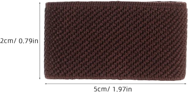 10 STK Elastisk Belteholdere Sett Elastisk Belteholdere Sett i Khaki Svart Kaffe Hærblå