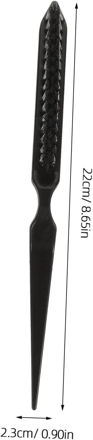6 stk. ergonomisk bærbar foldbar kam hårbørste til glatning, krøller og flad topkam