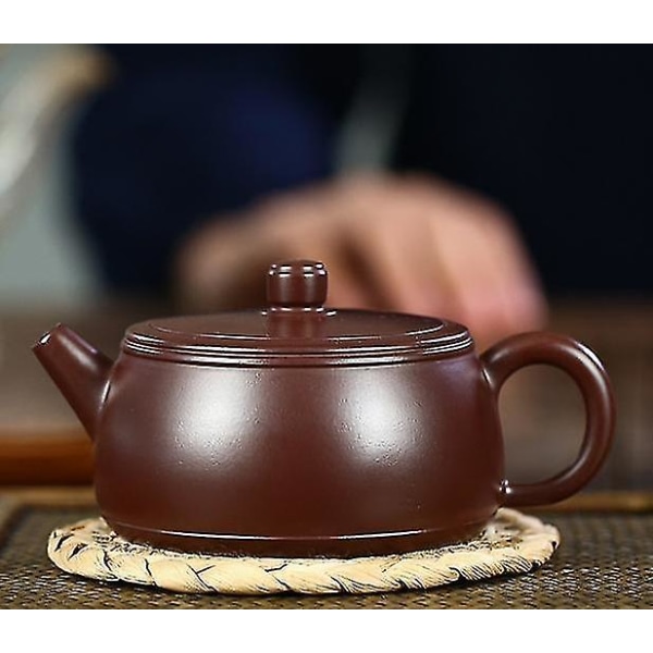 Tekanna Purple Clay Handgjord vattenkokare Zisha Tea Set Teaware