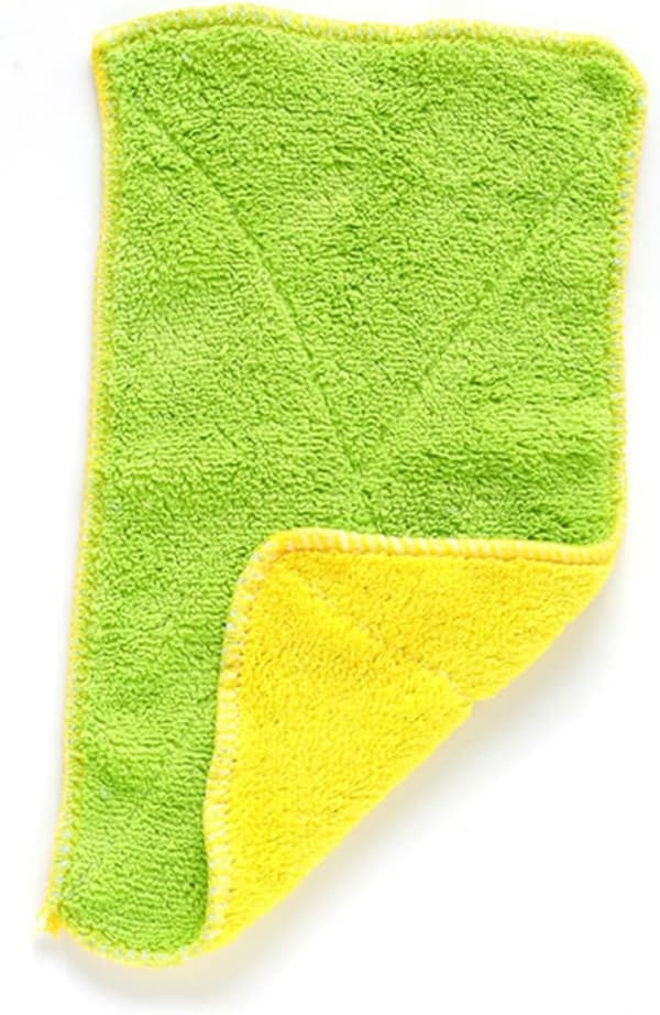 5 st mikrofiber köksdukar dubbelsidiga högabsorberande multifunktionella