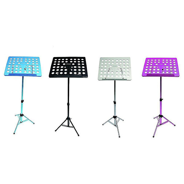 Flanger Fl-05r Foldbart Musikstativ Tripod Holder Med Taske - Sort