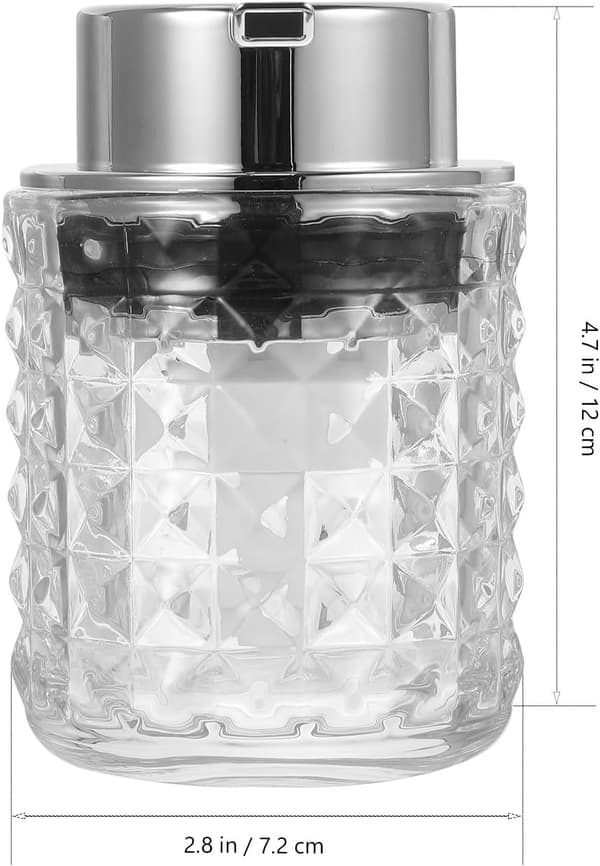 Påfyllbar håndsåpedispenser dusjpumpe såpedispenser diamantmønster glass ABS elegant enkelt utseende