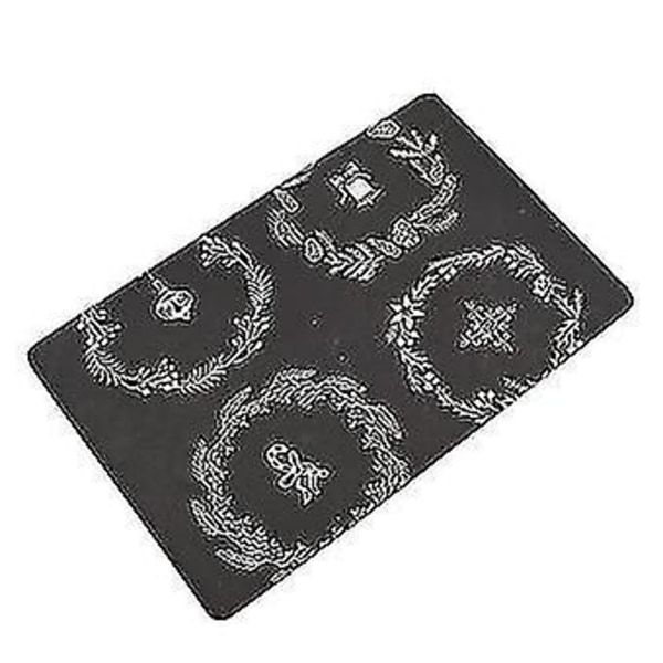 Blackboard Drawing Series Digital Printing Flannel Mat