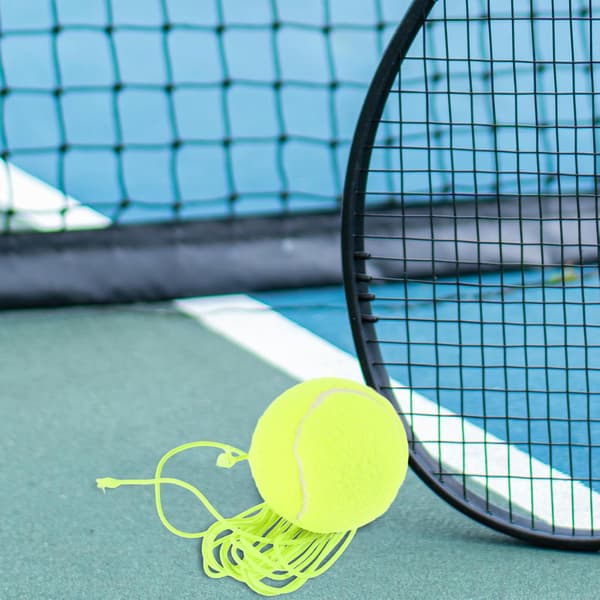 Tennis træningsbold erstatningsbolde til træning med elastisk reb bærbar