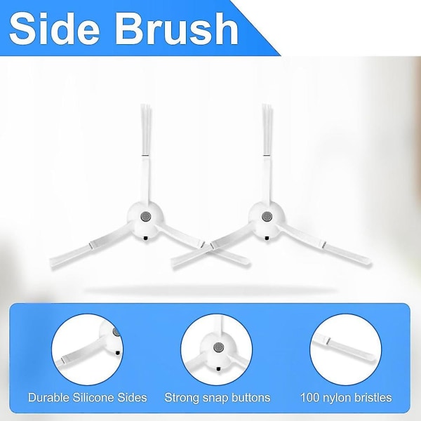 Tillbehörssats för Roborock Q8 Max/Q8 Max+/Q5 Pro robotdammsugare - reservdelar rullborste filter